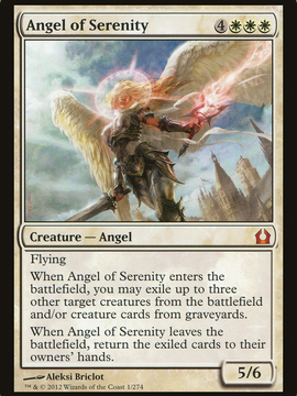 Angel of Serenity (RTR-001) - Return to Ravnica