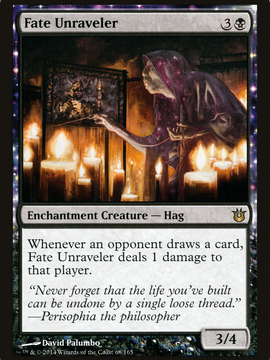 Fate Unraveler (BNG-068) - Born of the Gods: (enchantment)