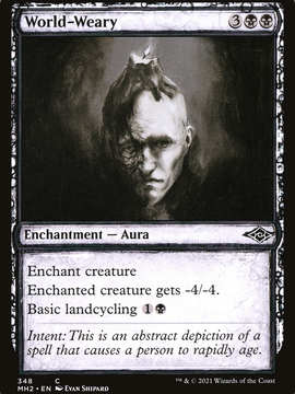 World-Weary (MH2-348) - Modern Horizons 2: (Showcase)