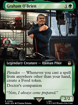 Graham O'Brien (Extended Art) (WHO-396) - Doctor Who: (Extended Art)