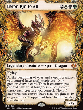 Betor, Kin to All (TDM-308) - Tarkir: Dragonstorm: (Showcase)