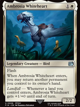 Ambrosia Whiteheart (FIN-006) - FINAL FANTASY Foil