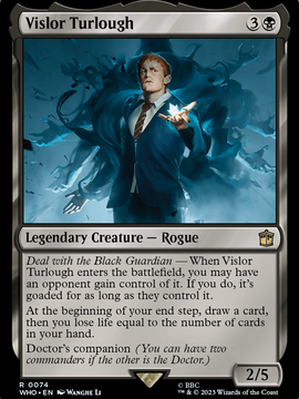 Vislor Turlough (WHO-074) - Doctor Who