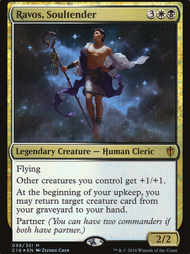 Ravos, Soultender (C16-039) - Commander 2016 Foil
