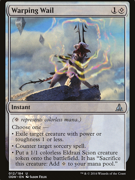 Warping Wail (OGW-012) - Oath of the Gatewatch Foil