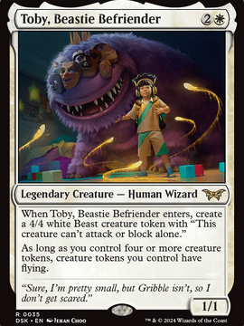 Toby, Beastie Befriender (DSK-035) - Duskmourn: House of Horror Foil