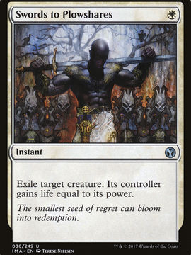 Swords to Plowshares (IMA-036) - Iconic Masters