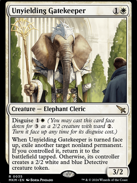 Unyielding Gatekeeper (MKM-035) - Murders at Karlov Manor