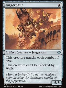 Juggernaut (FDN-255) - Foundations Foil