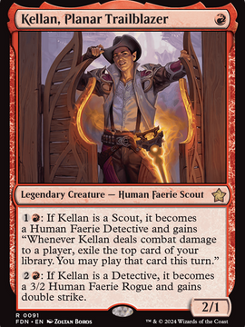 Kellan, Planar Trailblazer (FDN-091) - Foundations Foil