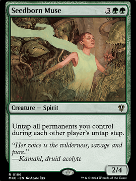 Seedborn Muse (MKC-186) - Murders at Karlov Manor Commander