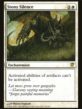 Stony Silence (ISD-036) - Innistrad