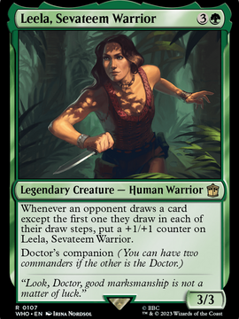 Leela, Sevateem Warrior (WHO-107) - Doctor Who