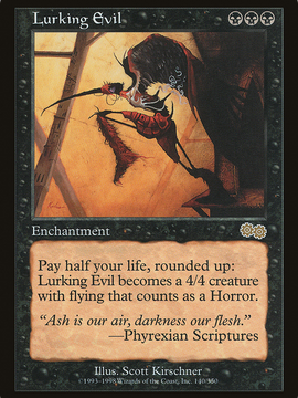 Lurking Evil (USG-140) - Urza's Saga