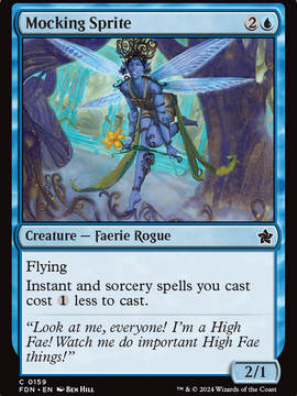 Mocking Sprite (FDN-159) - Foundations Foil