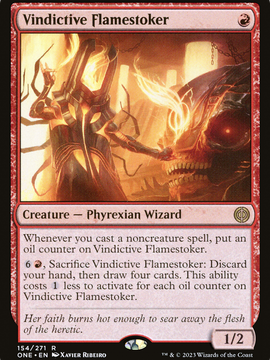 Vindictive Flamestoker (ONE-154) - Phyrexia: All Will Be One