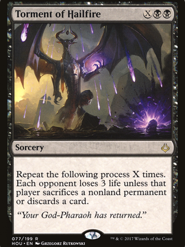 Torment of Hailfire (HOU-077) - Hour of Devastation