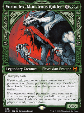 Vorinclex, Monstrous Raider (KHM-320) - Kaldheim: (Showcase) Foil