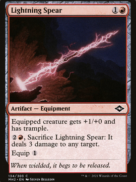 Lightning Spear (MH2-134) - Modern Horizons 2