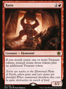 Xorn (AFR-167) - Adventures in the Forgotten Realms Foil