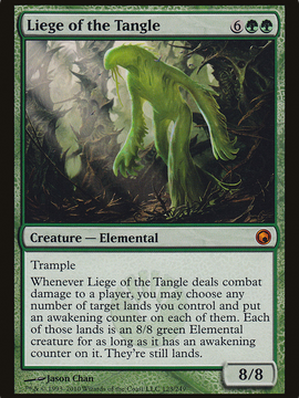 Liege of the Tangle (SOM-123) - Scars of Mirrodin