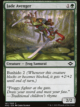 Jade Avenger (MH2-167) - Modern Horizons 2