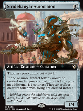 Stridehangar Automaton (Extended Art) (DRC-035) - Commander: Aetherdrift