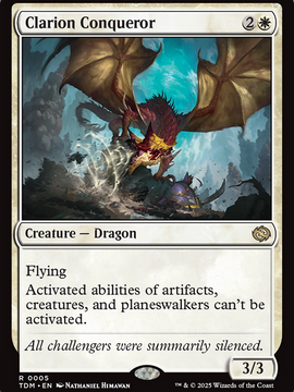 Clarion Conqueror (TDM-005) - Tarkir: Dragonstorm