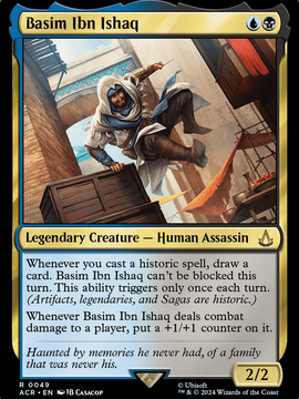 Basim Ibn Ishaq (ACR-049) - Assassin's Creed