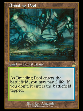 Breeding Pool (RVR-399) - Ravnica Remastered Foil