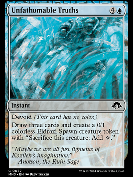 Unfathomable Truths (MH3-077) - Modern Horizons 3