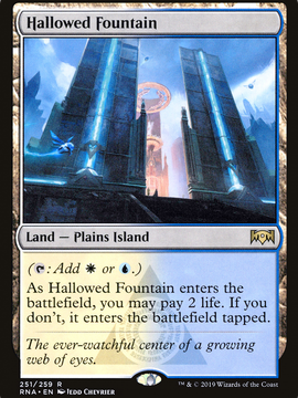 Hallowed Fountain (RNA-251) - Ravnica Allegiance