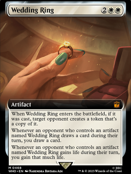 Wedding Ring (WHO-468) - Doctor Who: (Extended Art) Foil