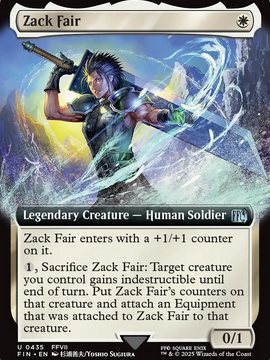 Zack Fair (FIN-435) - FINAL FANTASY: (Extended Art) Foil