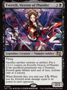 Evereth, Viceroy of Plunder (J25-041) - Foundations Jumpstart