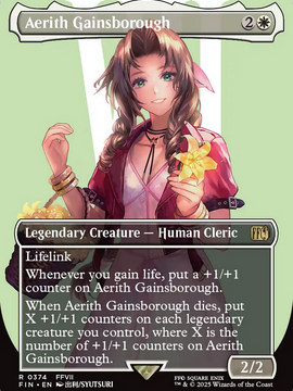 Aerith Gainsborough (FIN-374) - FINAL FANTASY (Borderless)