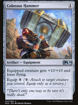 Colossus Hammer (M20-223) - Core Set 2020