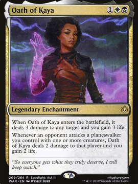 Oath of Kaya (WAR-209) - War of the Spark