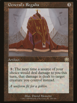 General's Regalia (MMQ-295) - Mercadian Masques