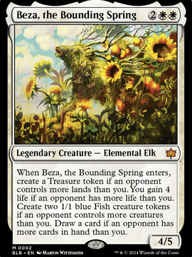 Beza, the Bounding Spring (BLB-002) - Bloomburrow