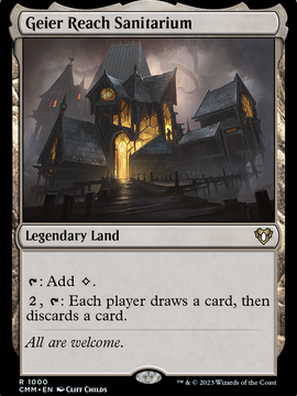 Geier Reach Sanitarium (CMM-1000) - Commander Masters