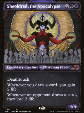 Sheoldred, the Apocalypse (DMU-290) - Dominaria United: (Showcase)