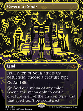Cavern of Souls (LCI-410B) - The Lost Caverns of Ixalan (Borderless) Foil