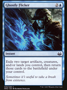 Ghostly Flicker (MM3-039) - Modern Masters 2017 Foil