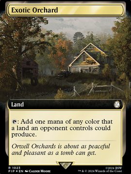 Exotic Orchard (PIP-1023) - Fallout: (Extended Art) Foil