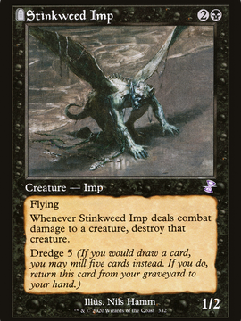 Stinkweed Imp (TSR-332) - Time Spiral Remastered: (tombstone)