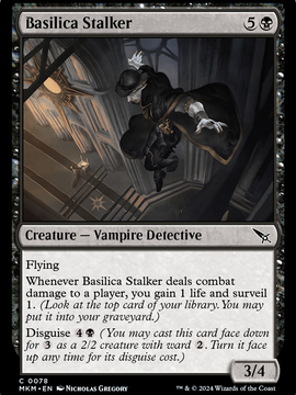 Basilica Stalker (MKM-078) - Murders at Karlov Manor