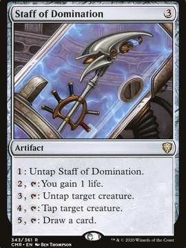 Staff of Domination (CMR-343) - Commander Legends