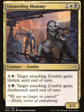 Unraveling Mummy (HOU-147) - Hour of Devastation