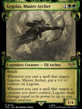 Legolas, Master Archer (LTR-624) - The Lord of the Rings: Tales of Middle-earth: (Showcase)